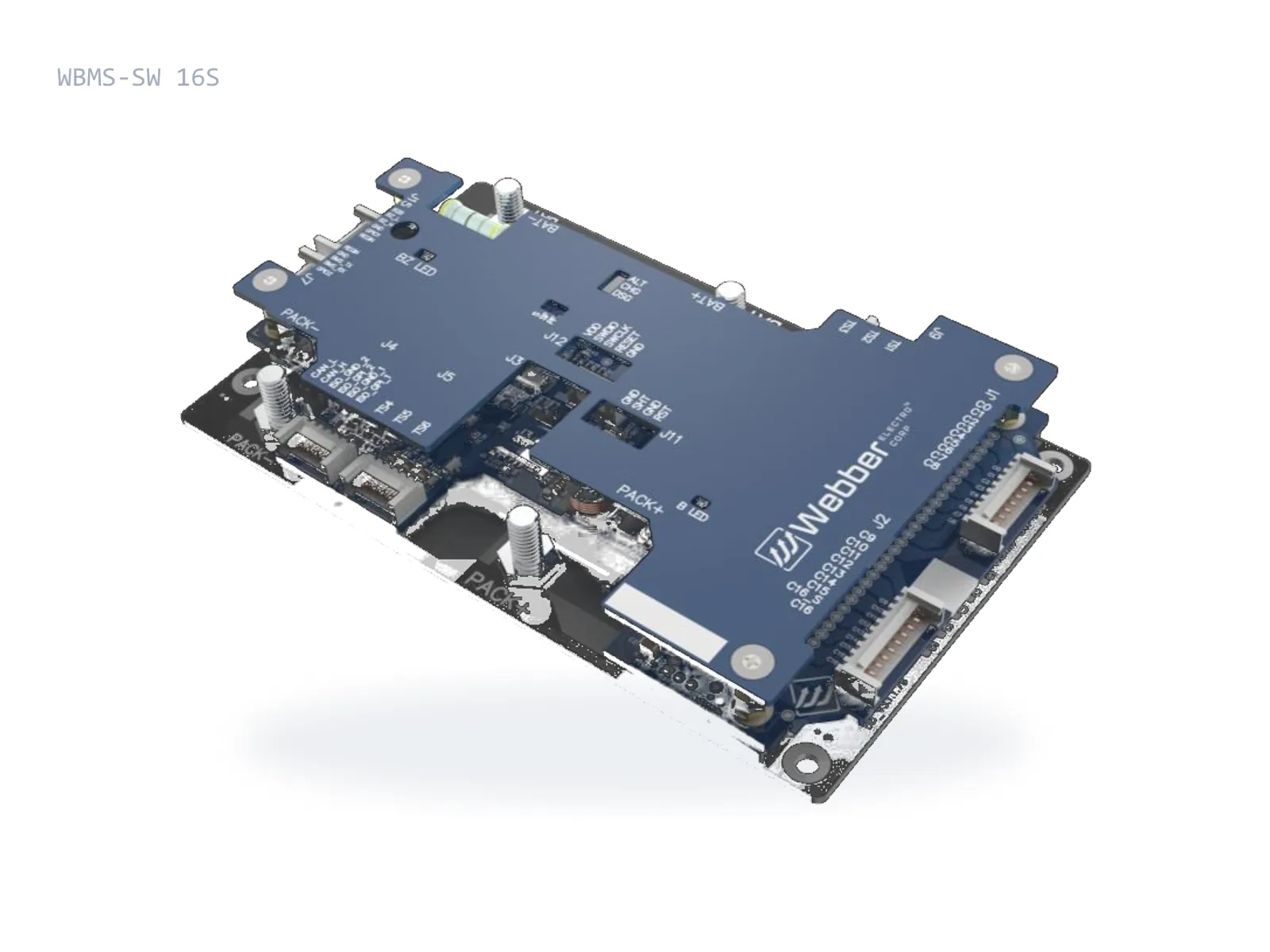 Assembled Webber battery management board